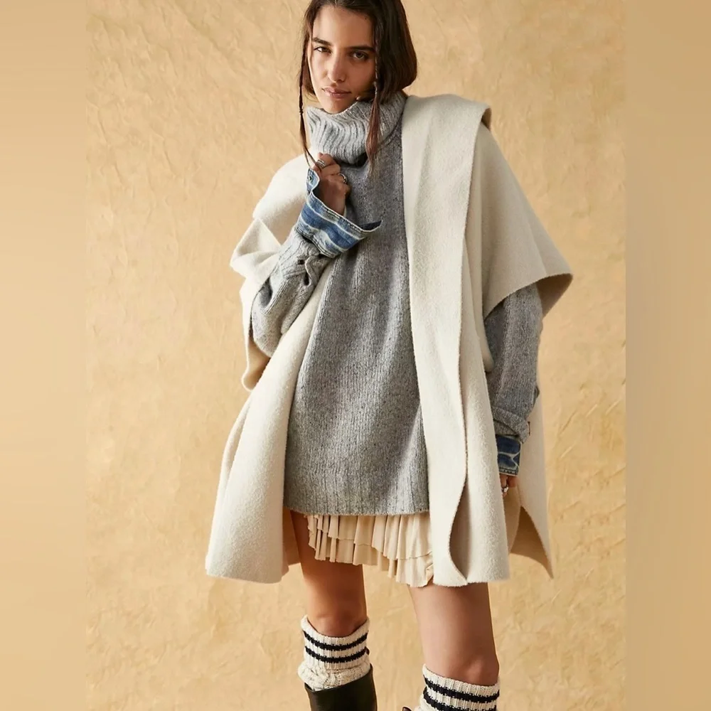 Free People SUPER SOFT oversized hooded kimono - Picture 2 of 10